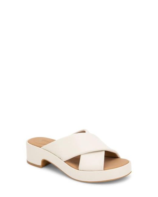 Gentle Souls Natural River Platform Slide Sandal