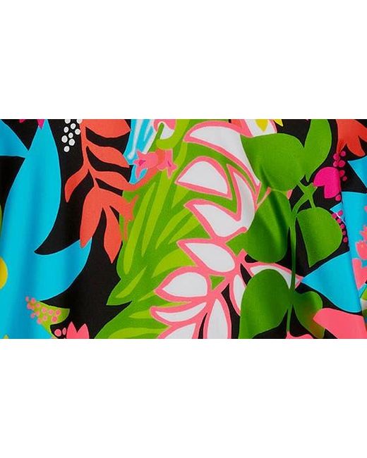 Trina Turk Multicolor Tiki Casablance Cover-up Tunic
