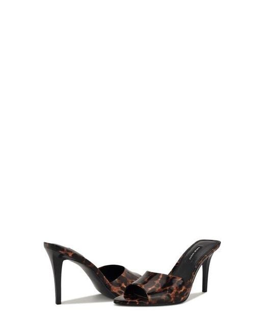 Nine West Black Hather Sandal