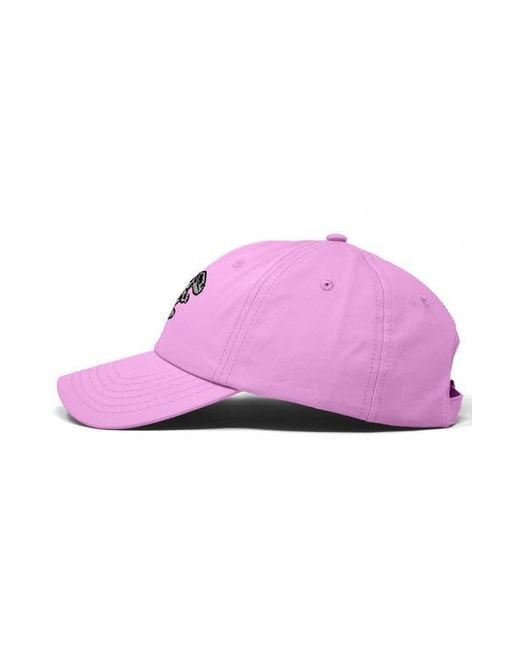 Alix Pink Fossil Embroidered Outdoor Hat for men