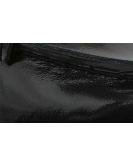Steve Madden Black Langsten Platform Penny Loafer