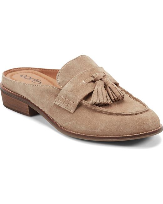 Earth Brown Everett Tassle Mule