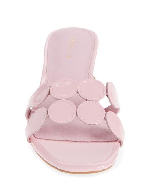 Cecelia New York Pink Bunny Slide Sandal
