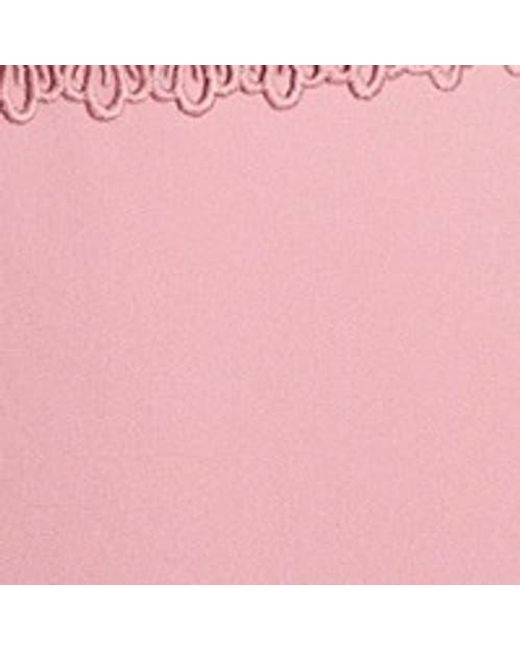Coast Pink Lace Insert Midi Dress