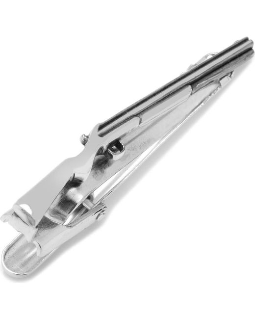 Cufflinks Inc. Metallic Ox And Bull Trading Co. Shotgun Tie Clip for men
