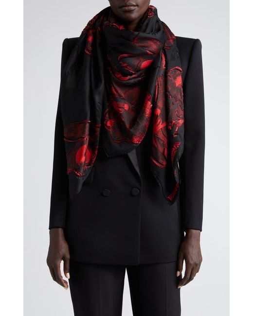 小物 Alexander McQueen BlackSkull Silk Stall 小物 Alexander McQueen BlackSkull Silk Stall Alexander