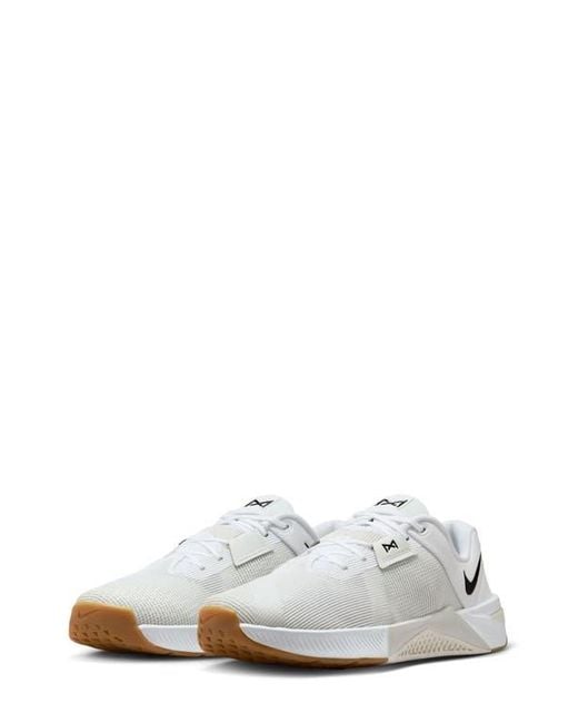 Nike White Metcon 10 Training Shoe for men