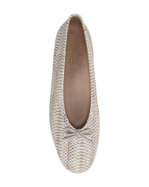 Vionic White Larissa Ballet Flat