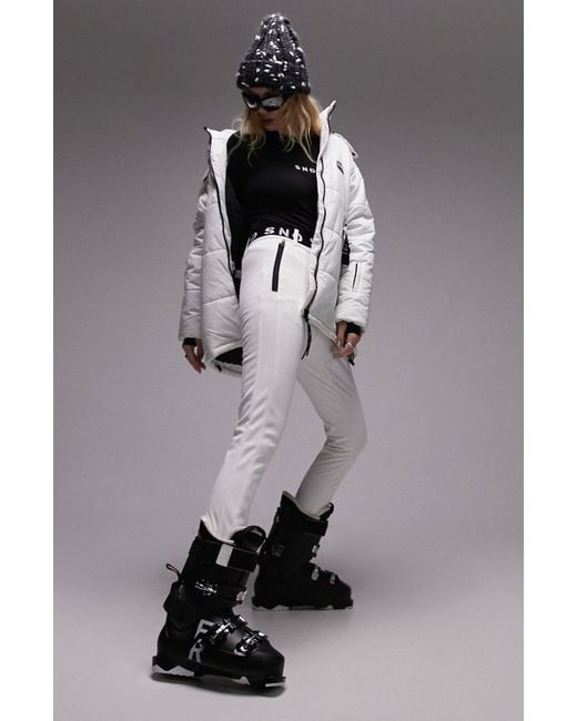 Slim fitting shop ski pants