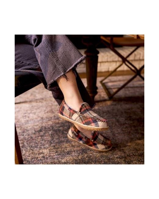 Minnetonka Pink Tempe Slipper
