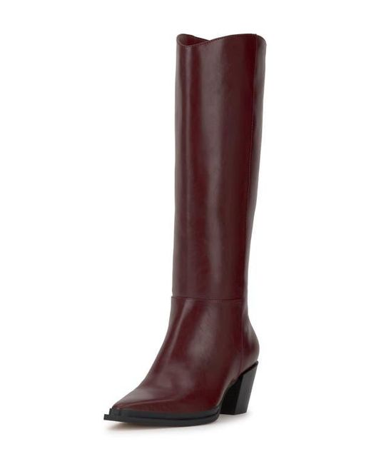 Jessica Simpson Red Hemmia Pointed Toe Knee High Boot
