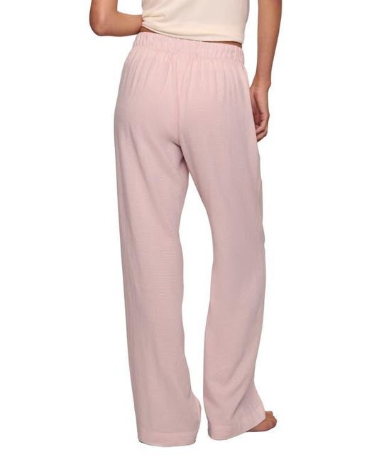 Eberjey Pink Nautico Stripe Pajama Pants