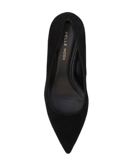 Pelle Moda Black Lailoni Pointed Toe Pump