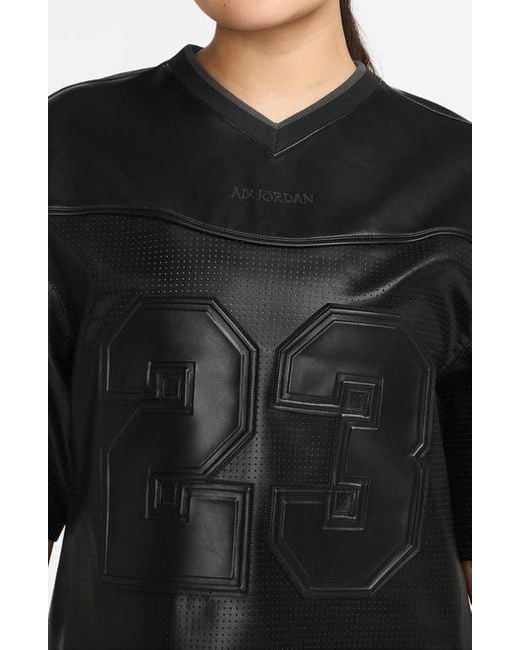 nike leather shirt