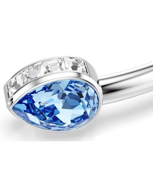 Swarovski Blue Chroma Bangle