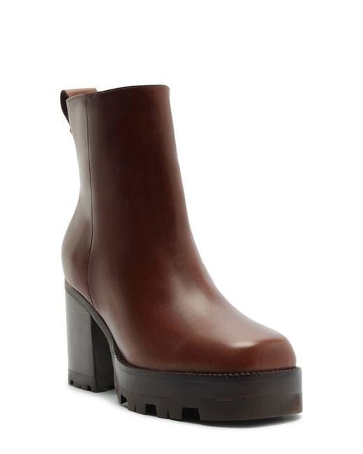 SCHUTZ SHOES Brown 240 Platform Boot