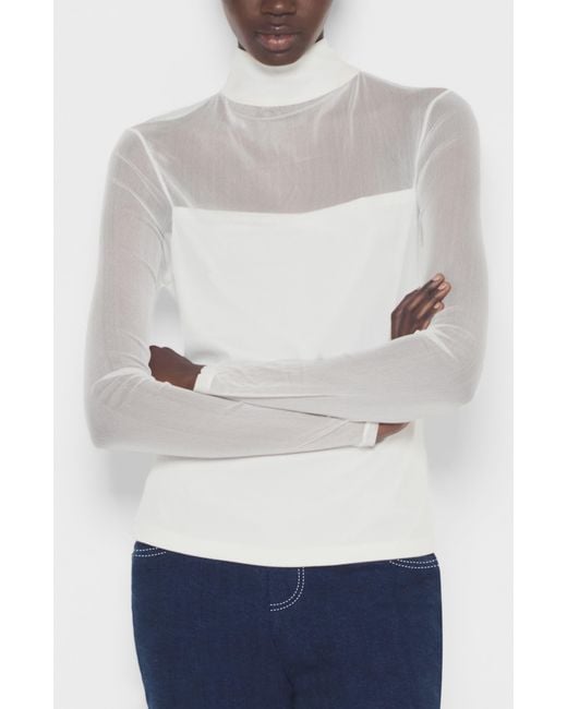 AS by DF Blue Eclipse Turtleneck
