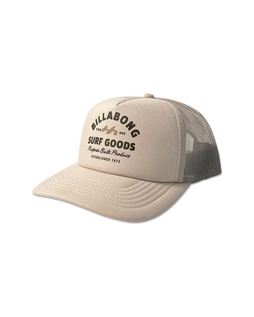 Billabong Natural Assembled Trucker Hat for men