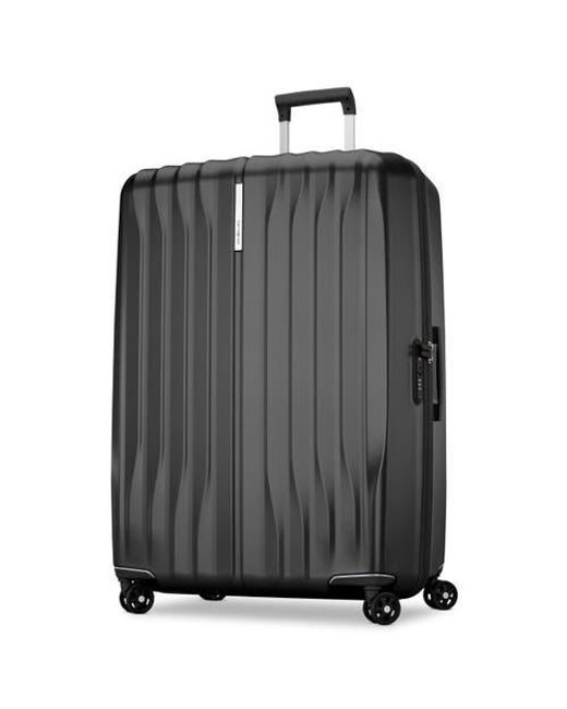 Samsonite Black Uplift Hardside 32 X-Large Checked Spinner Luggage