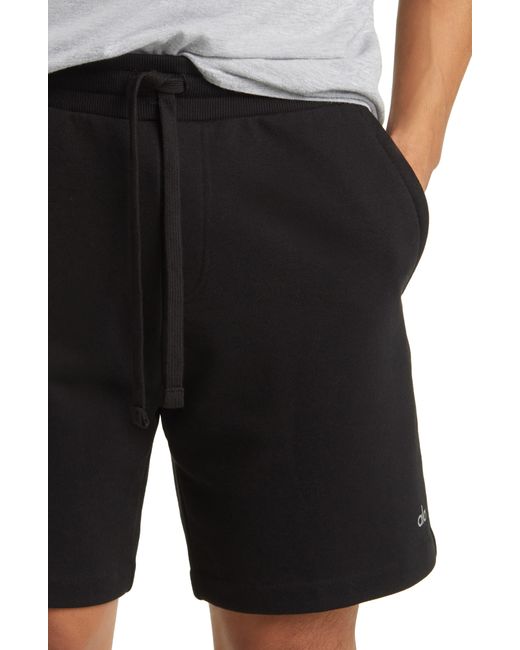 Alo Yoga Black Chill Shorts for men