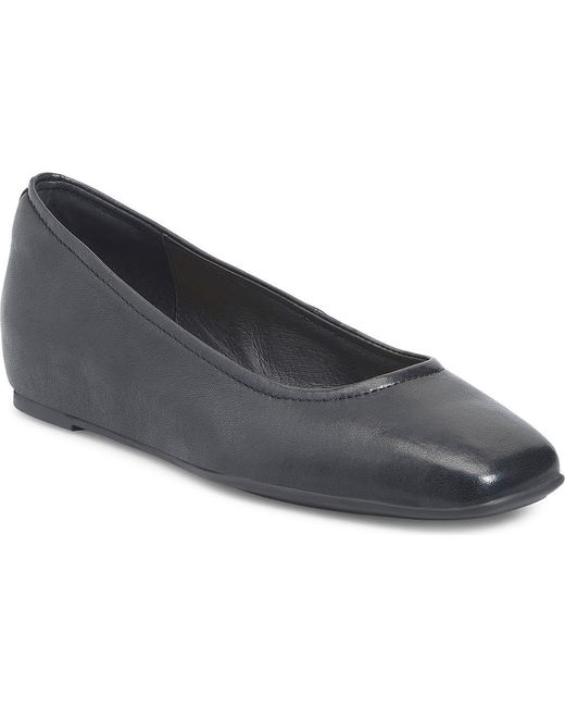 Söfft Blue Poppy Square Toe Flat