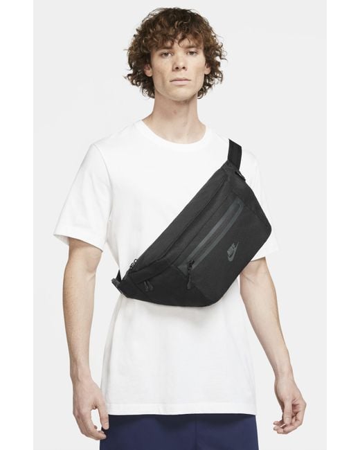 Nike Black Elemental Belt Bag for men