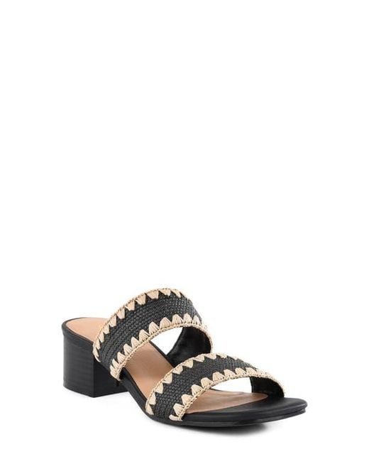 Seychelles Black Maui Two-Strap Sandal