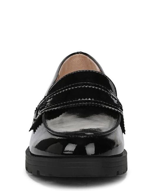 LifeStride Black London Platform Loafer