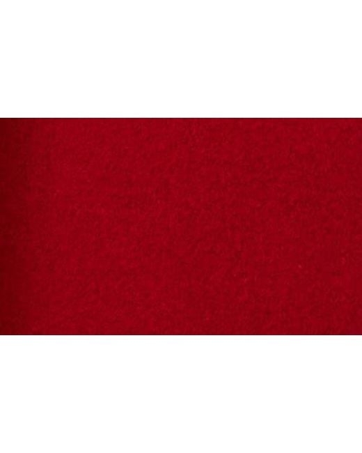 Ted Baker Red Bow Wool Blend Longline Coat