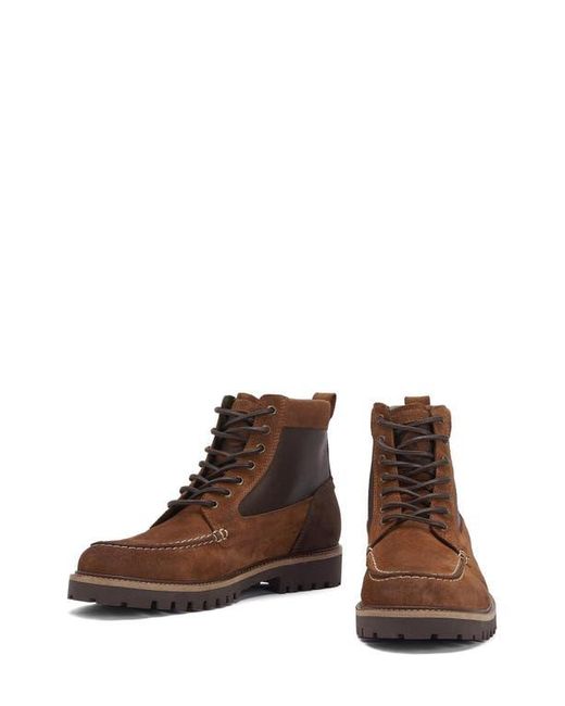 Barbour Brown Sheene Moc Toe Boot for men