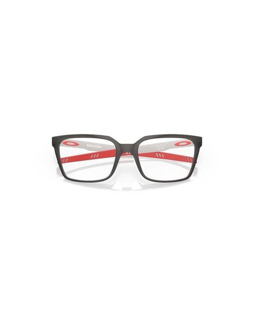 Oakley Brown 53Mm Rectangle Optical Glasses for men