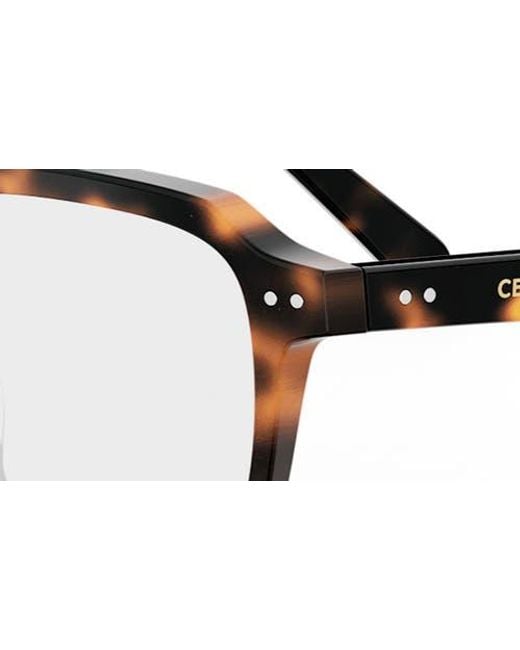 Céline Multicolor 52Mm Thin Square Optical Glasses