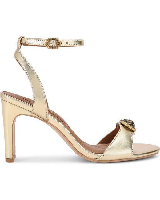Kurt Geiger Metallic Chelsea Ankle Strap Sandal