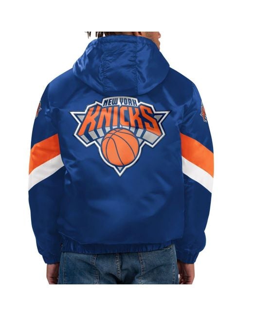 Starter Knicks Half Zip Pullover Pro Jacket
