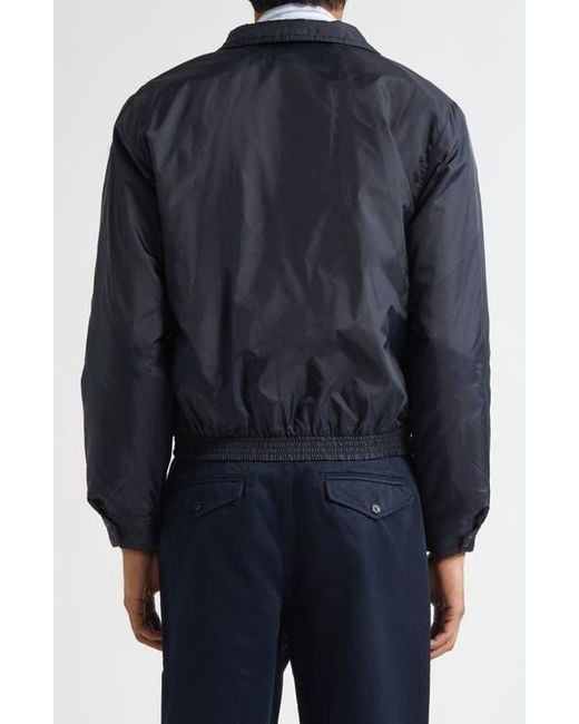Noah Water Repellent Nylon Mechanics Jacket in Blue for Men | Lyst