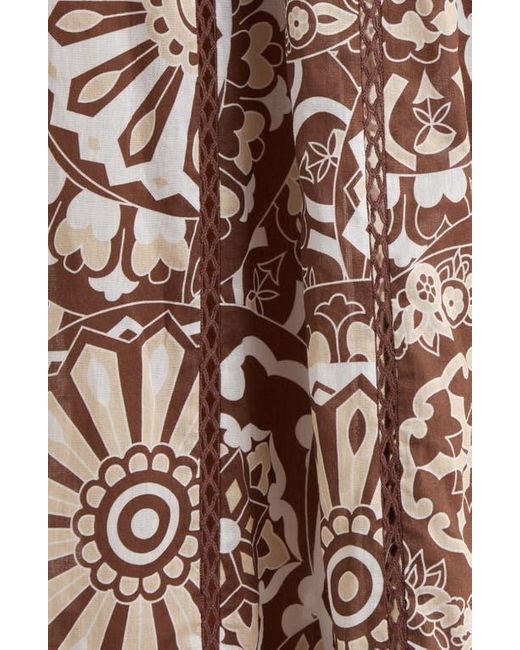 Ramy Brook Multicolor Ariella Cotton Cover-Up Maxi Skirt