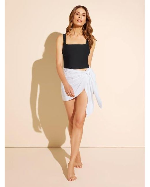 Stylest White Dreamsculpt Swim Sarong