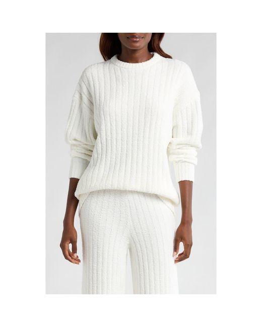 Ugg White Riz Rib Sweater
