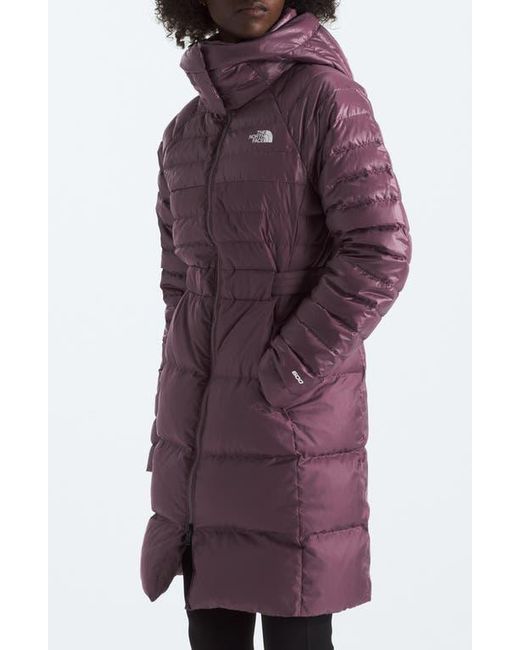North Face Metropolis Hooded Parka, Water Repellent, 550 Fill, Medium, Summit Navy