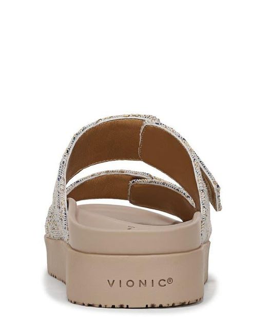 Vionic Multicolor Riviera Platform Sandal