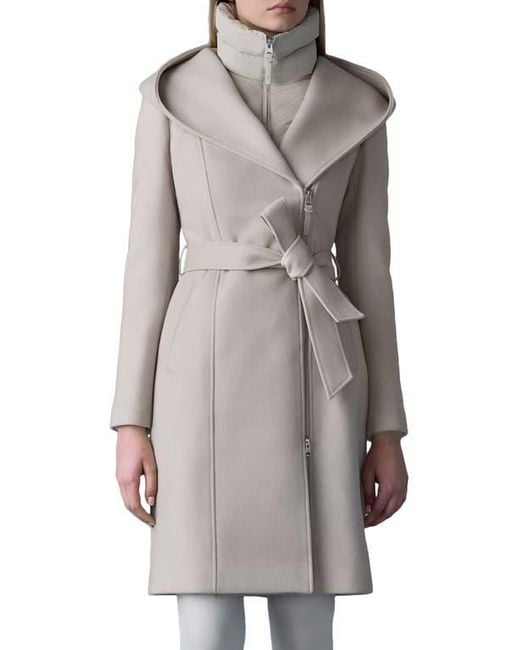 Mackage Shia-Slb 2-In-1 Double Face Wool Coat With Removable