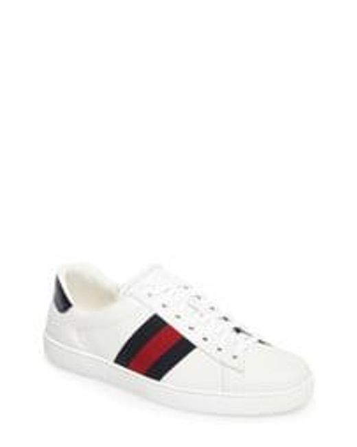 gucci sneakers stripe