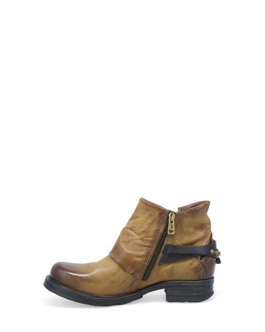 A.s.98 Brown Steve Studded Bootie