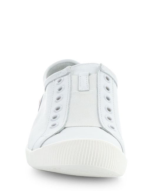Softinos White Irit Low Top Sneaker