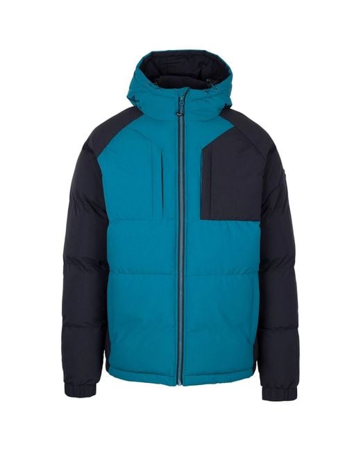 Trespass Blue Deffords Padded Jacket for men