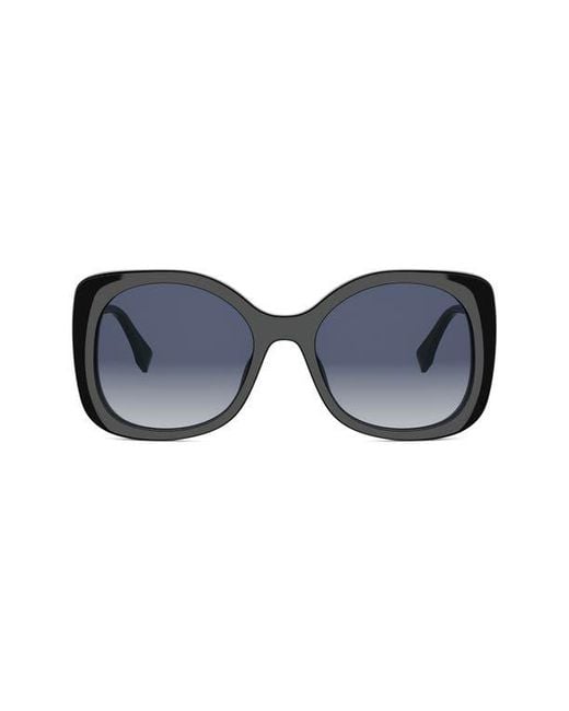Fendi Graphy 55Mm Gradient Square Sunglasses in Blue | Lyst display picture 3