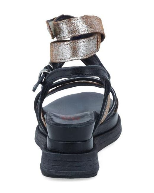 A.s.98 Black Labo Platform Sandal