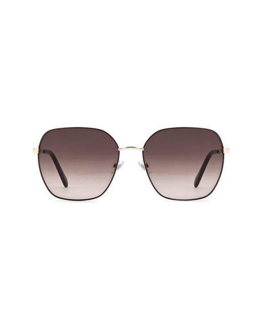 Fossil Multicolor 59Mm Square Sunglasses