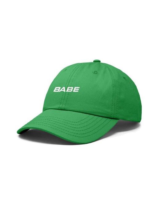 Alix Green Babe Embroidered Cap