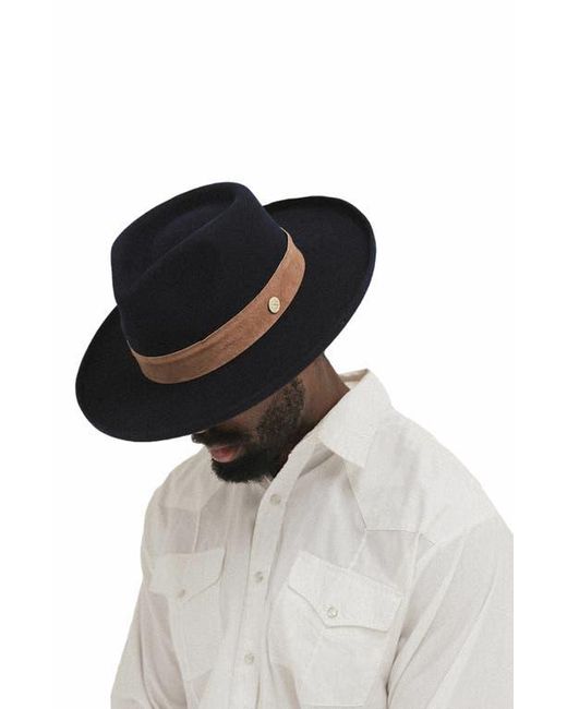 Two Roads Hat Co. Black Echo Park Fedora Hat for men